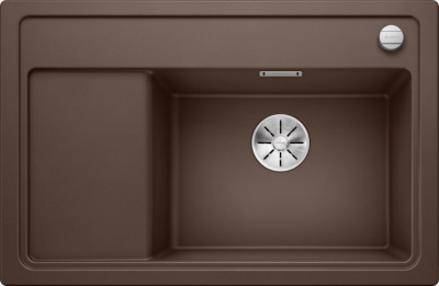 Мойка из силгр. Blanco ZENAR XL 6S Compact кофе чаша справа, доска стекло