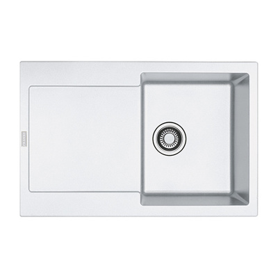 Мойка с сифоном гранит MRG 611 белый Franke (114.0306.816)