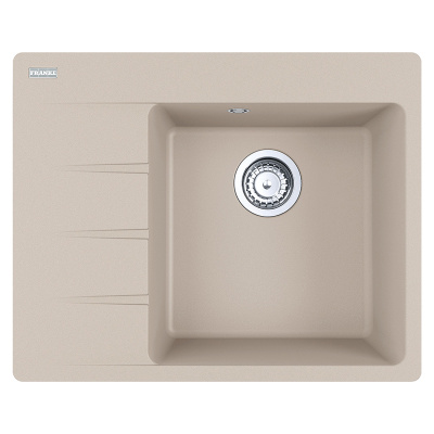 Мойка с сифоном гранит CNG 611-62 TL сахара, левая (в/у) Franke (114.0630.448)
