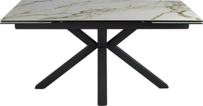 Кухонный стол Signal Columbus amber COLUMBUSBC160 (белый/черный)