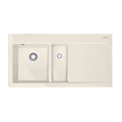 Мойка кухонная Franke Mythos MTK 651-100 (ваниль, чаша слева)