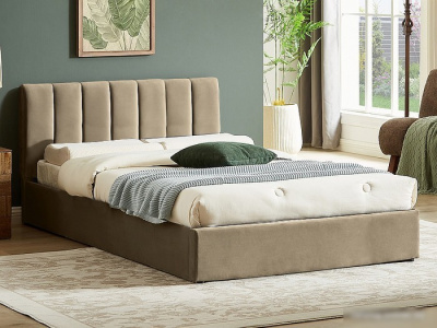 Кровать Signal Montreal Velvet Bluvel 28 140х200 (бежевый)