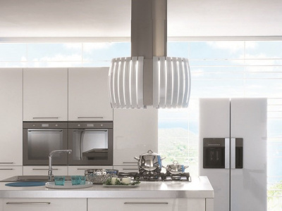 Вытяжка Falmec DESIGN+ PRESTIGE ISOLA GLASS WHITE (800)
