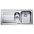 Мойка с сифоном нерж. LLL 651 декор левая Franke (101.0381.836)