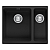 Мойка кухонная Franke Kubus KBG 160 (оникс)