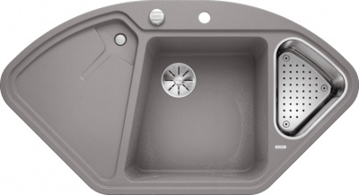 Мойка из силгр. Blanco DELTA ll алюметаллик