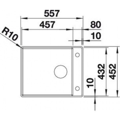 Мойка кухонная Blanco ATTIKA 60/A