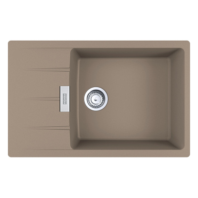 Мойка с сифоном гранит CNG 611-78 XL миндаль (в/у) Franke (114.0630.436)