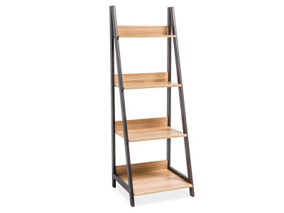 Стеллаж SIGNAL MATIS A  дуб/т.коричневый, 147/52/48