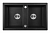 Мойка кухонная Laveo Barbados SBB_720T прямоугольная черный