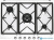 Газовая панель Smeg SR975BGH Газовая панель Smeg SR975BGH