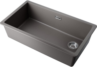Кухонная мойка Omoikiri Kata 76-U/I-GR Side Artgranit (leningrad grey)