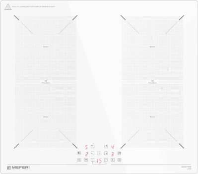 Варочная панель Meferi MIH604WH Ultra