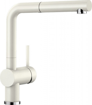 Смеситель BLANCO LINUS-S керамика глянцевая магнолия