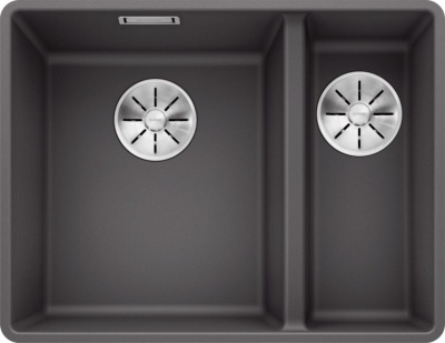 Мойка из силгр. Blanco SUBLINE 340/160-F темная скала