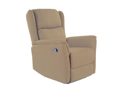 Кресло SIGNAL ZEUS VELVET раскладное, бежевый New