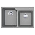 Мойка с сифоном гранит UBG 620-78 серый камень Franke (114.0574.973)