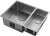 Кухонная мойка ZorG Zerox 58-2 U / IF-R Steel Кухонная мойка ZorG Zerox 58-2 U / IF-R Steel
