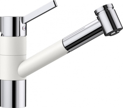 Смеситель BLANCO TIVO-S хром/белый