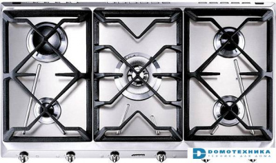 Газовая панель Smeg SRV596GH5