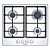 Газовая панель Bosch PGP6B2B90R
