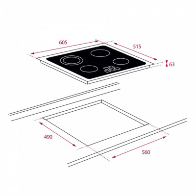 Электрическая панель Teka TR 6420