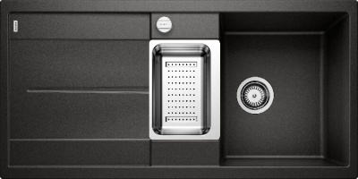 Мойка из силгр. Blanco METRA 6 S черный