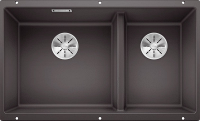 Мойка из силгр. Blanco SUBLINE 430/270-U темная скала