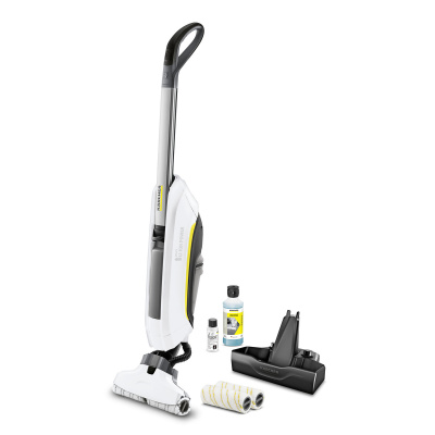 Пылесос для влажной уборки пола аккумуляторный Керхер FC 5 Cordless Premium (white)