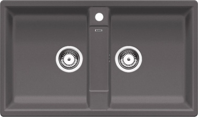 Мойка из силгр. Blanco ZIA 9 темная скала
