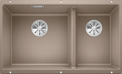 Мойка из силгр. Blanco SUBLINE 430/270-U серый беж