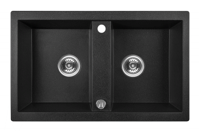 Мойка кухонная Laveo Barbados SBB_720T прямоугольная черный