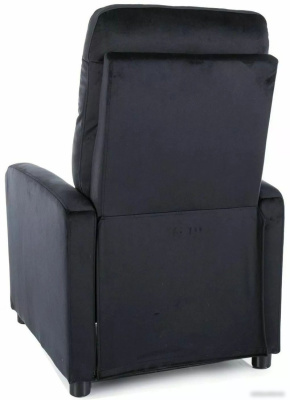 Кресло-качалка Signal Otus Velvet Bluvel 19 раскладное (черный)