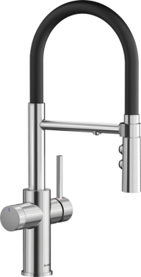 Смеситель Смеситель Blanco Catris-S Flexo Filter (черный/хром) 526705