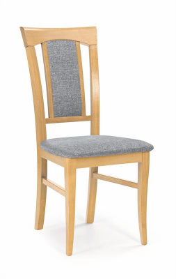Стул HALMAR SYLWEK1 т.орех/ткань Torent Beige