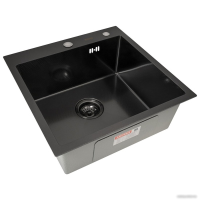 Кухонная мойка ARFEKA Eco AR 500*500 Black PVD Nano Decor