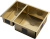 Кухонная мойка ZorG Zerox 58-2 U / IF-L PVD Gold Кухонная мойка ZorG Zerox 58-2 U / IF-L PVD Gold