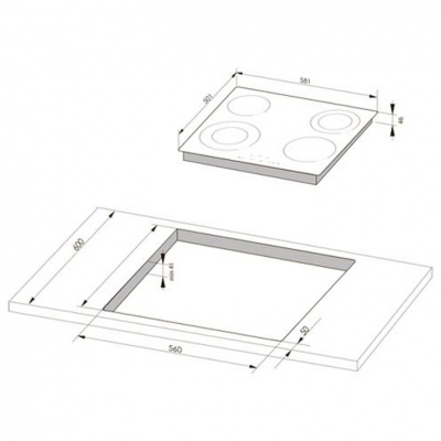 Электрическая панель Hansa BHC66977