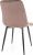 Стул Signal Chic Velvet Bluvel 38 (капучино/черный)