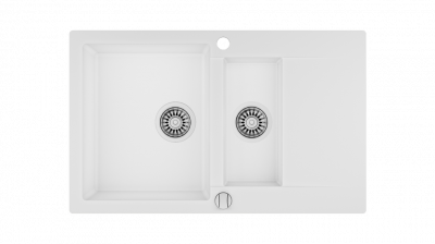 Мойка из тегр. Teka CLIVO 60 B-TQ белый