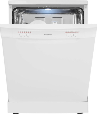 Отдельностоящая посудомоечная машина Meferi MDW6062WH FS Light