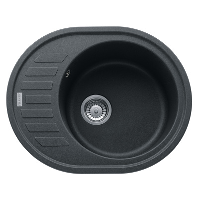 Мойка с сифоном гранит ROG 611-62 графит Franke (114.0251.446)