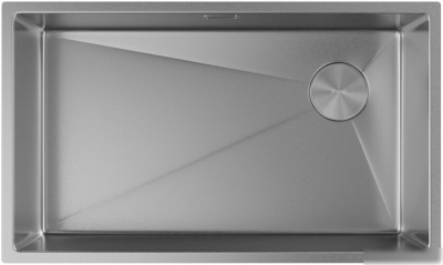 Кухонная мойка ZorG Zerox 74 U / IF Side SF Steel