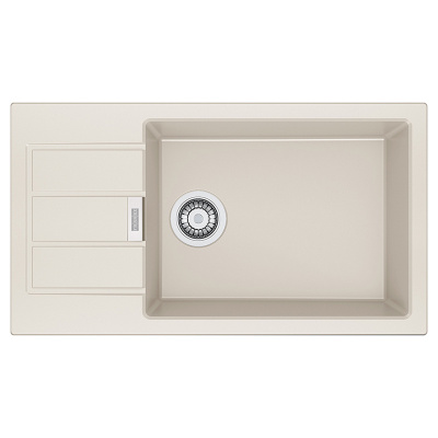 Мойка с сифоном тектонайт S2D Slim 611-78 XL маскарпоне Franke (143.0627.386)