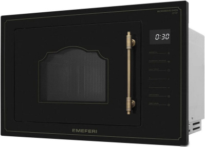 Микроволновая печь Meferi MMO6025BK Retro