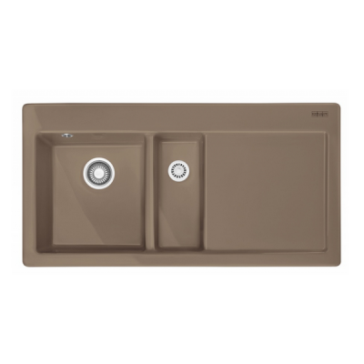 Мойка кухонная Franke Mythos MTK 651-100 (миндаль, чаша слева)