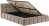 Кровать Signal Parma Velvet Bluvel 40 160/200 (темно-бежевый)