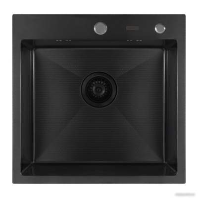 Кухонная мойка ARFEKA Eco AR 500*500 Black PVD Nano Decor