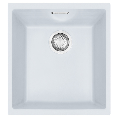 Мойка с сифоном тектонайт SID 110-34 белый Franke (125.0331.030)