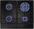 Варочная панель Meferi MGH604BK Glass Power Варочная панель Meferi MGH604BK Glass Power